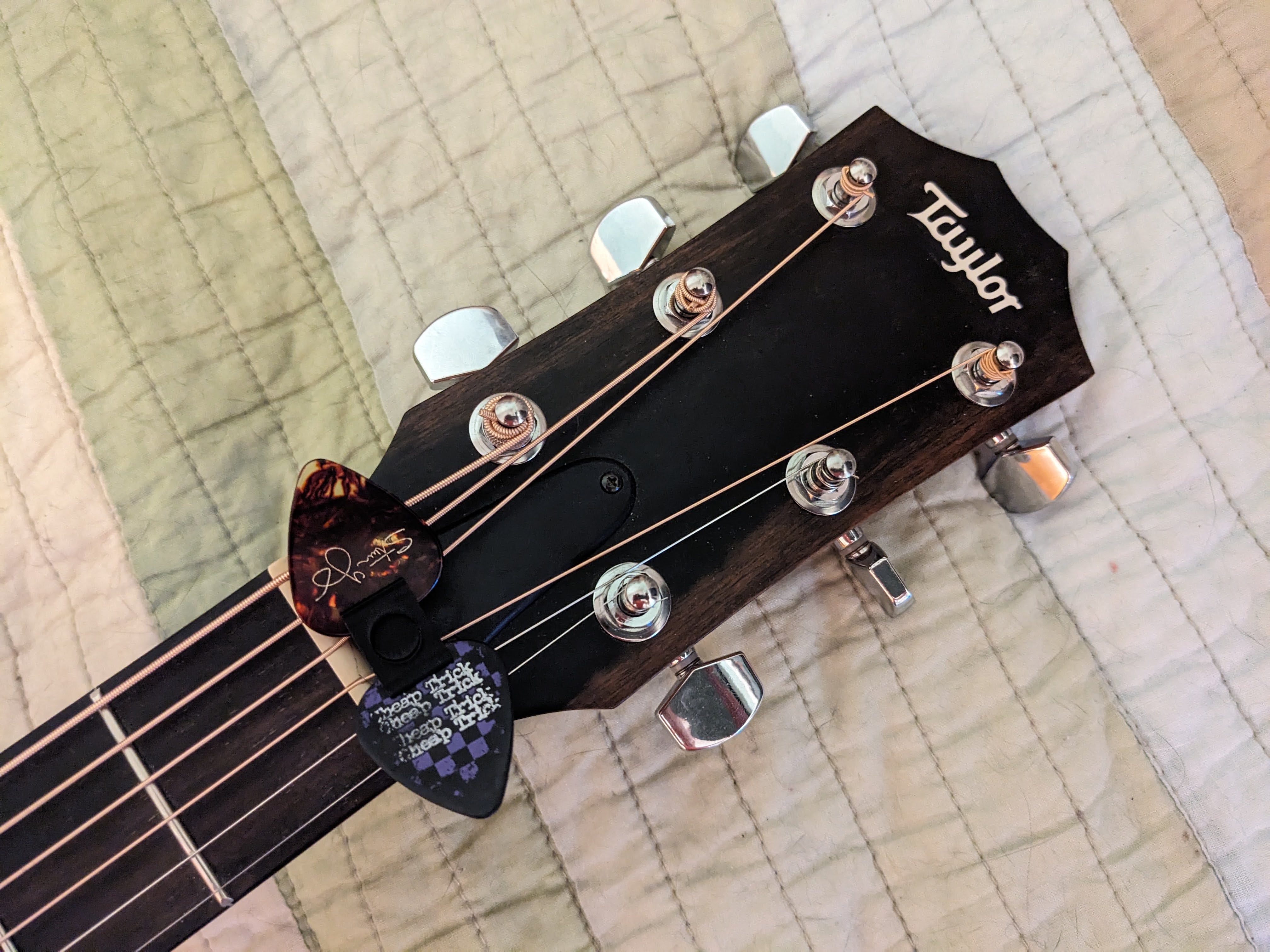 Guitar pick holder by JonnyRoller Download free STL model