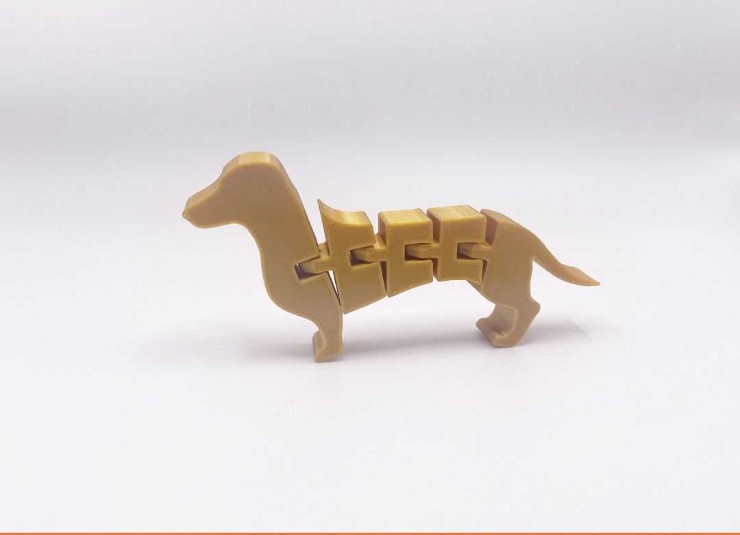 Flexi Weiner Dog