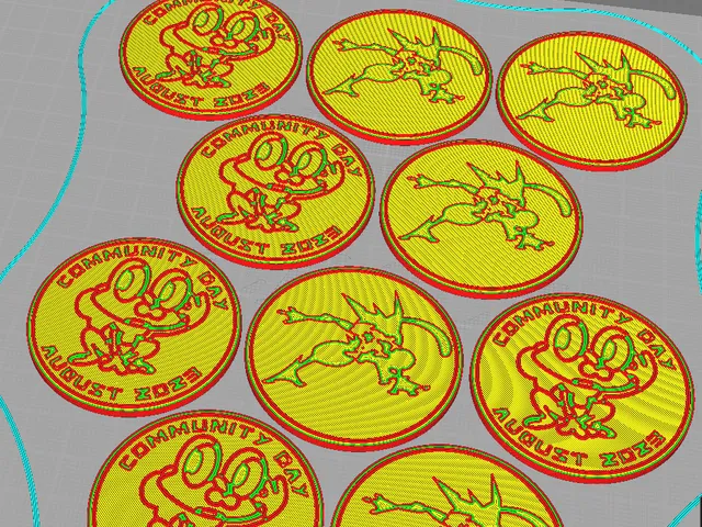 Pokemon Go Community Day #73 coin - Froakie