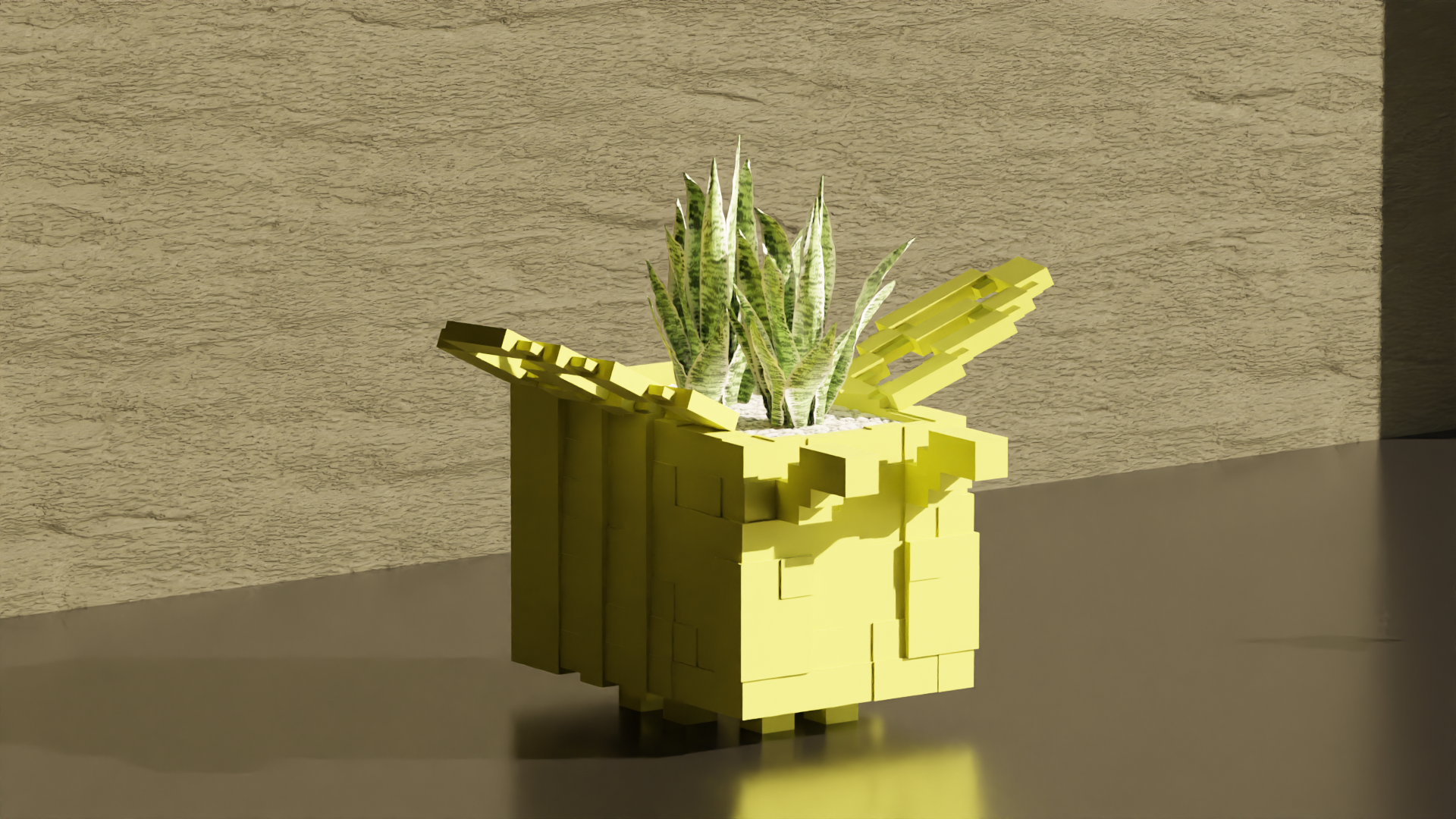 Bee - Minecraft Pot Plant