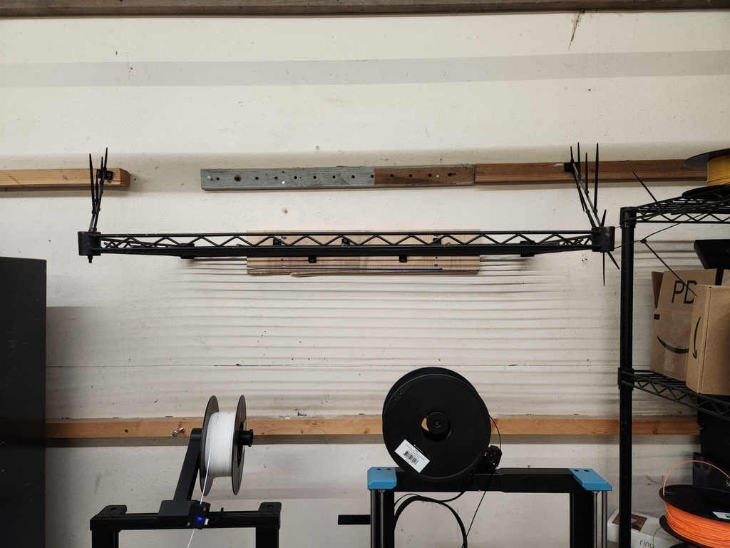 wire shelf bracket wall mount (modified for 1" inch shelves) by