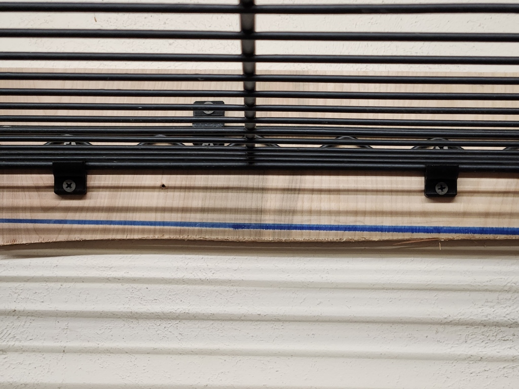 wire shelf bracket wall mount (modified for 1" inch shelves) by