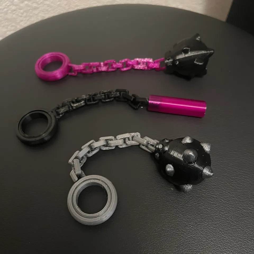 Mini Mace top for Thumb Chucks by TylerDanger | Download free STL model ...