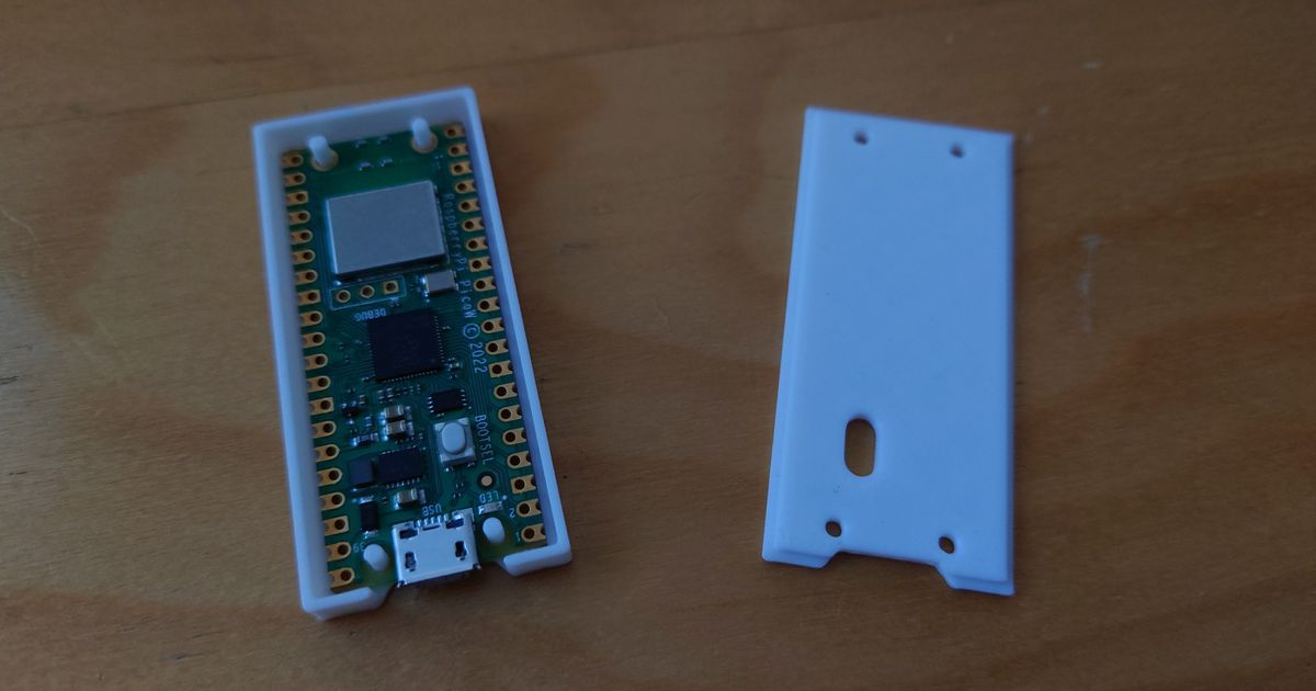 Raspberry Pi Pico Case by Vesa | Download free STL model | Printables.com