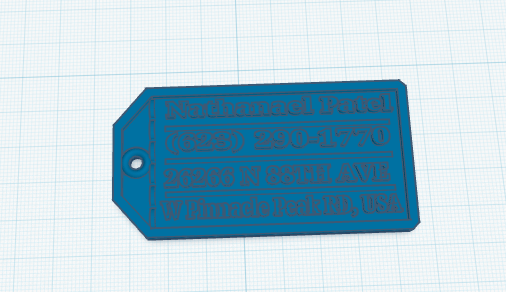 lugage tag 2.0