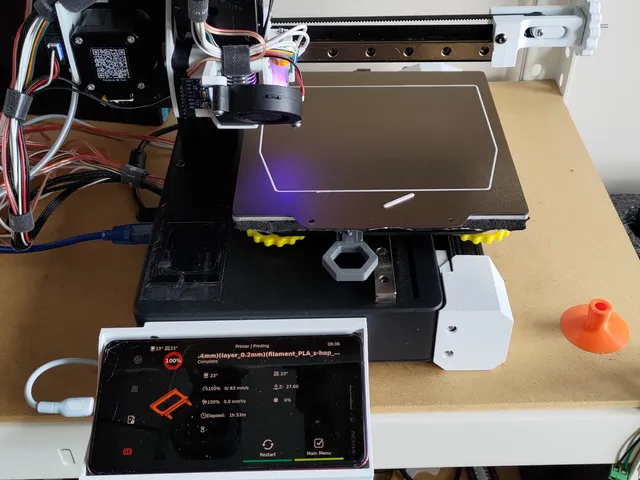 KP3S Phone KlipperScreen Mount