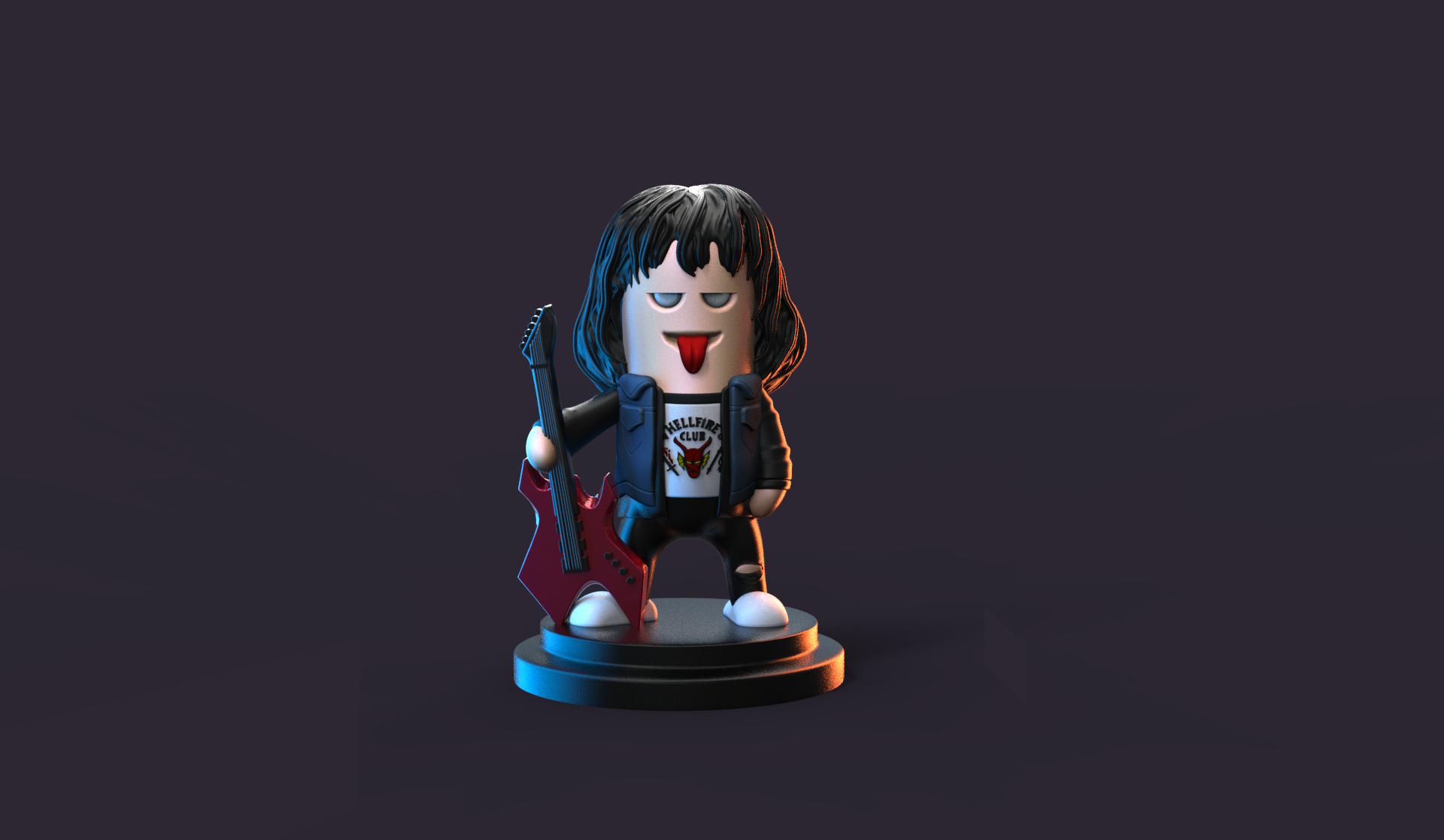 Mini Eddie Munson 3D model