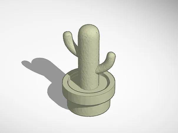 Cactus toothpick holder