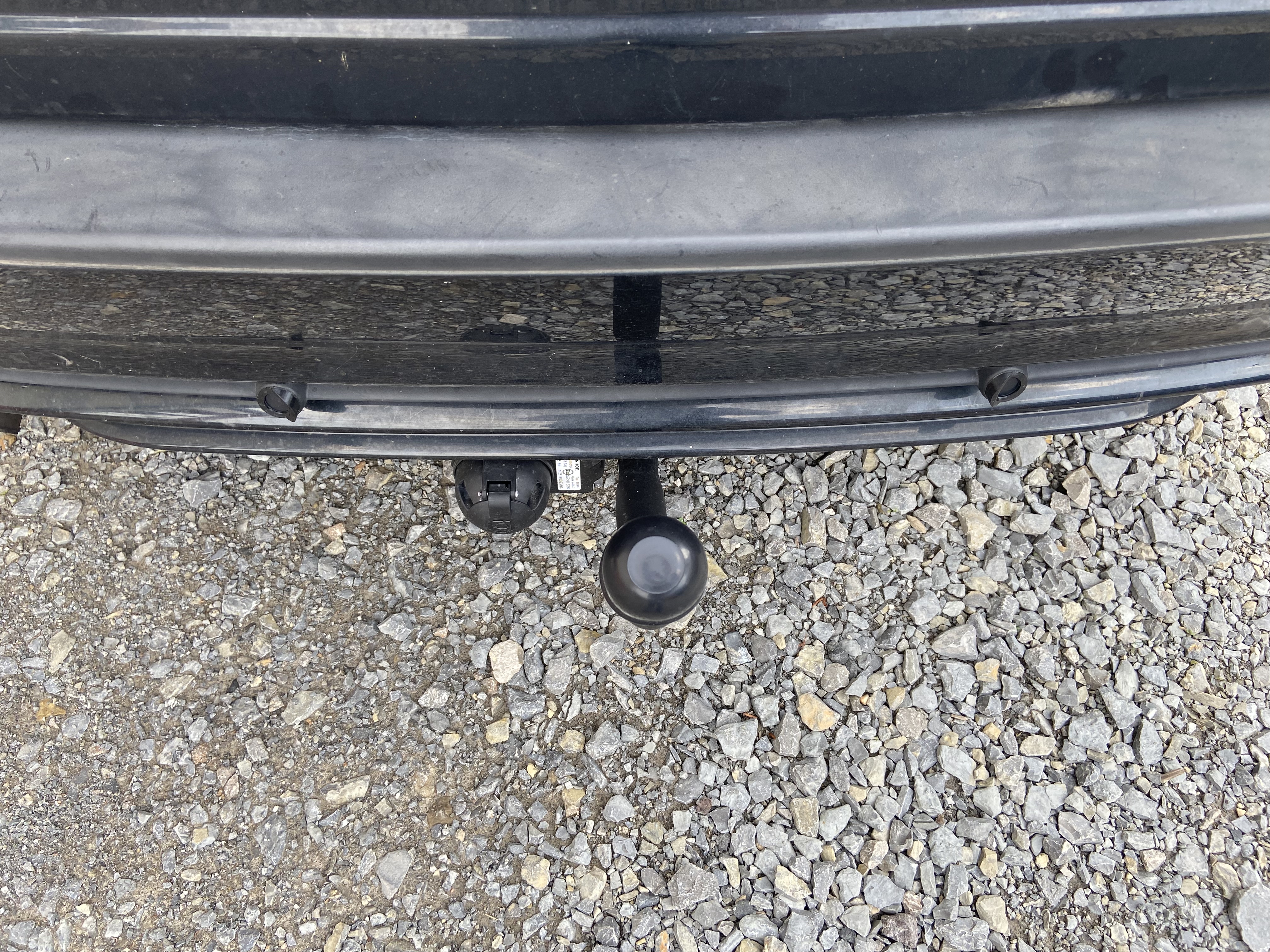 BMW E46 Park Distance Sensor PDC Cover for trailer hitch — miniatura 2