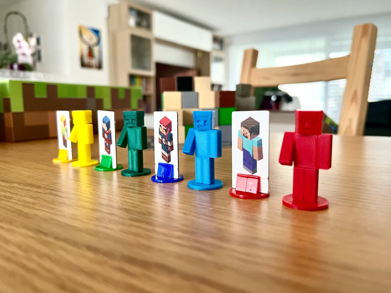 Minecraft Board Game Figures by Uko | Download free STL model ...