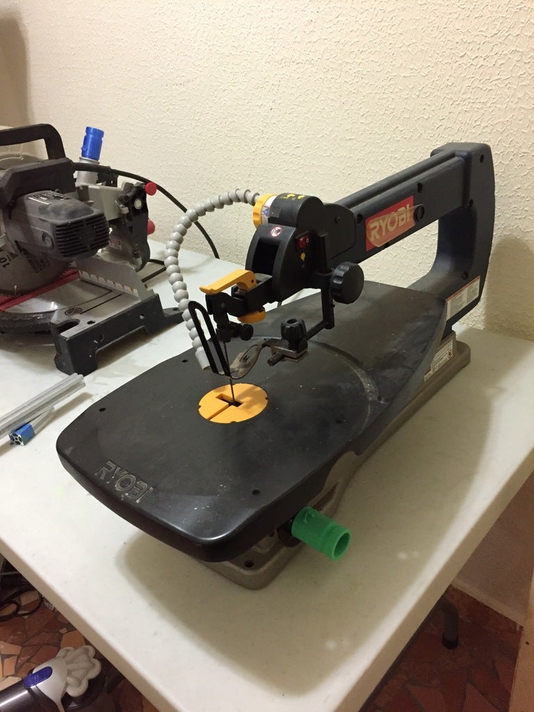 Dyson Adapter for RYOBI 18 inch Scroll Saw by Fuganater Download free