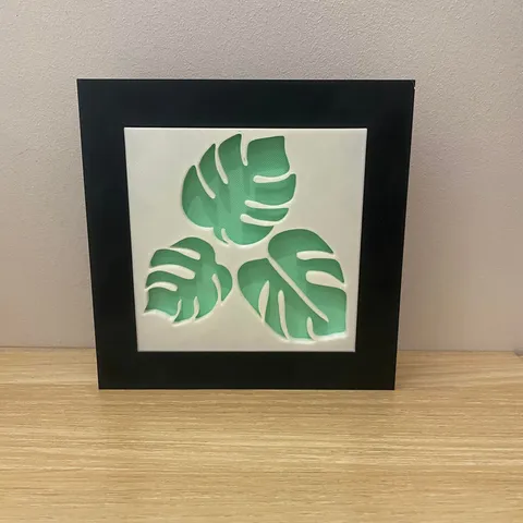 Monstera Decorative Frame