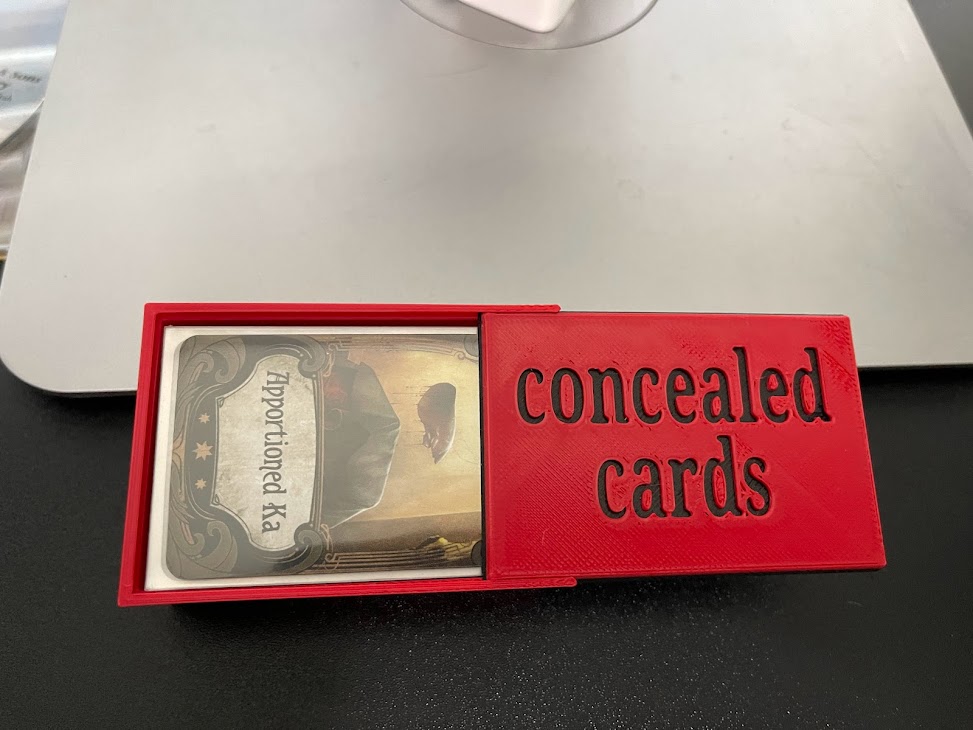 Arkham Horror Card Game Concealed Cards Tray