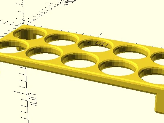 Modular fridge egg tray