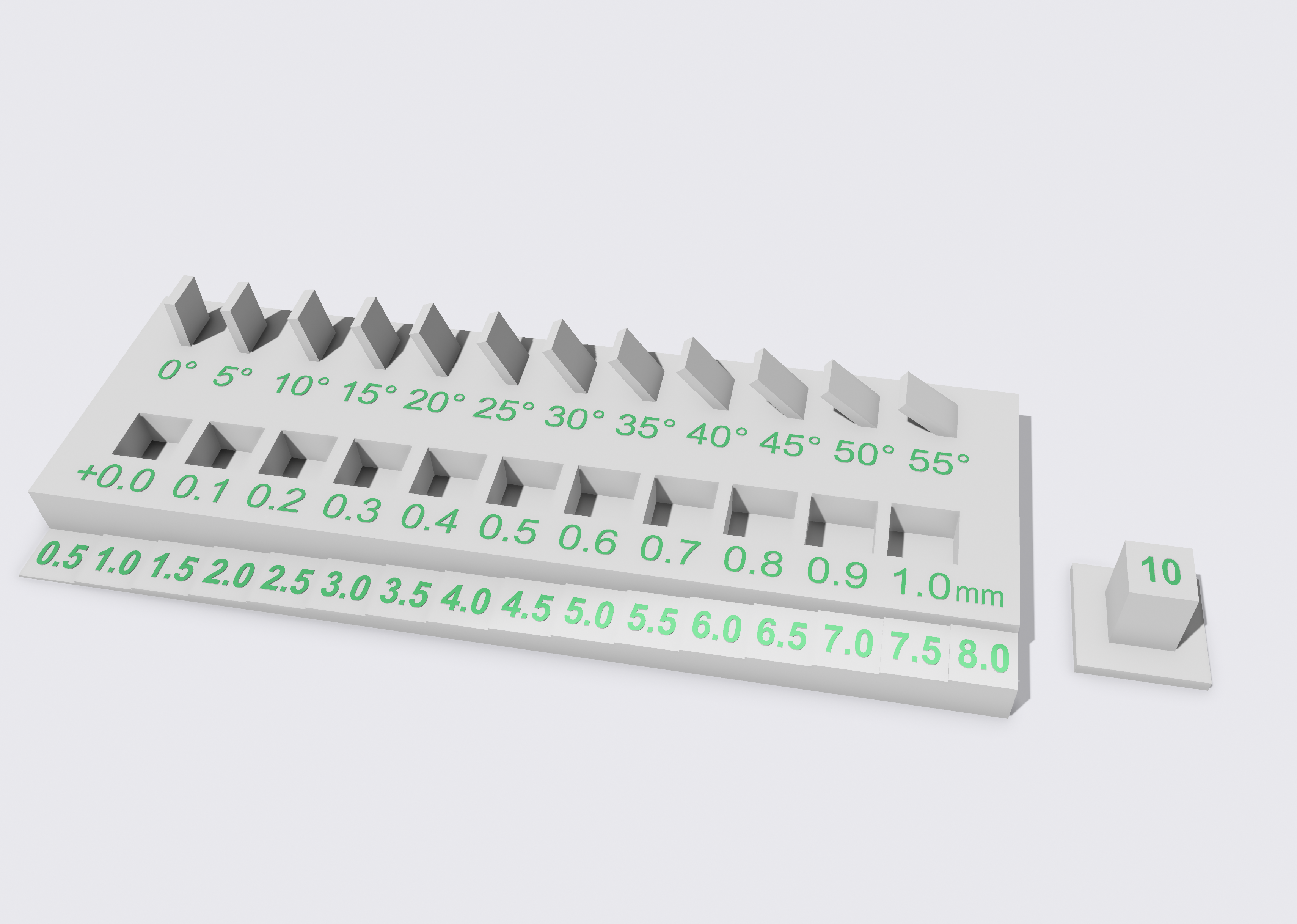 Stress Test and Interlocking Tolerance Gauge v2