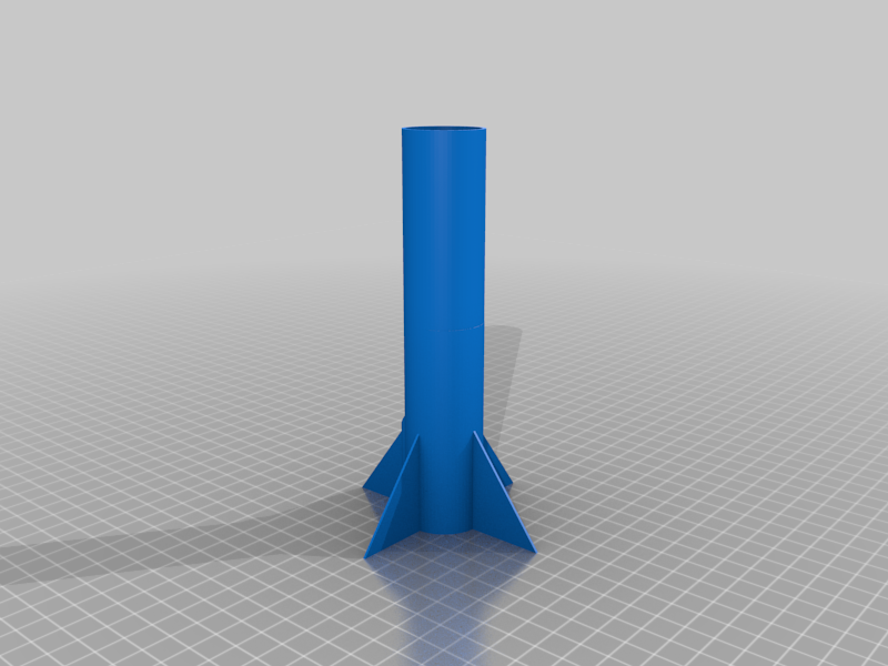 Model Rocket by Baeden Vester | Download free STL model | Printables.com