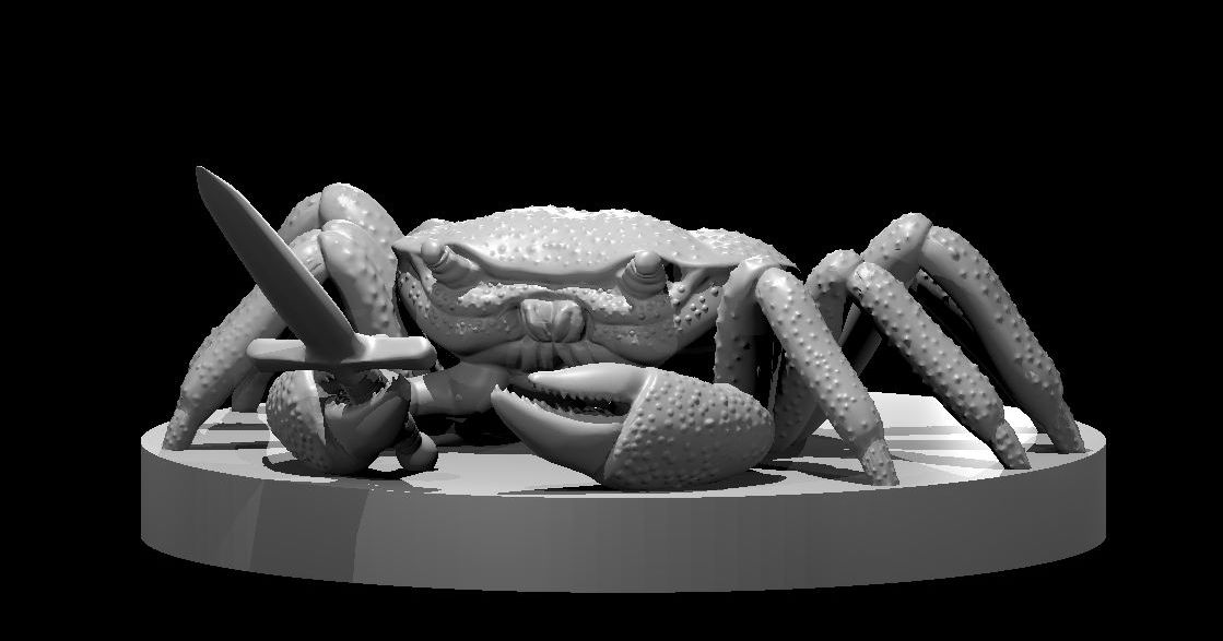 【希少品】UNION×CRAB GRAB　コラボモデル　M/Lサイズ Crab with a Knife by MZ4250 | Download free STL model