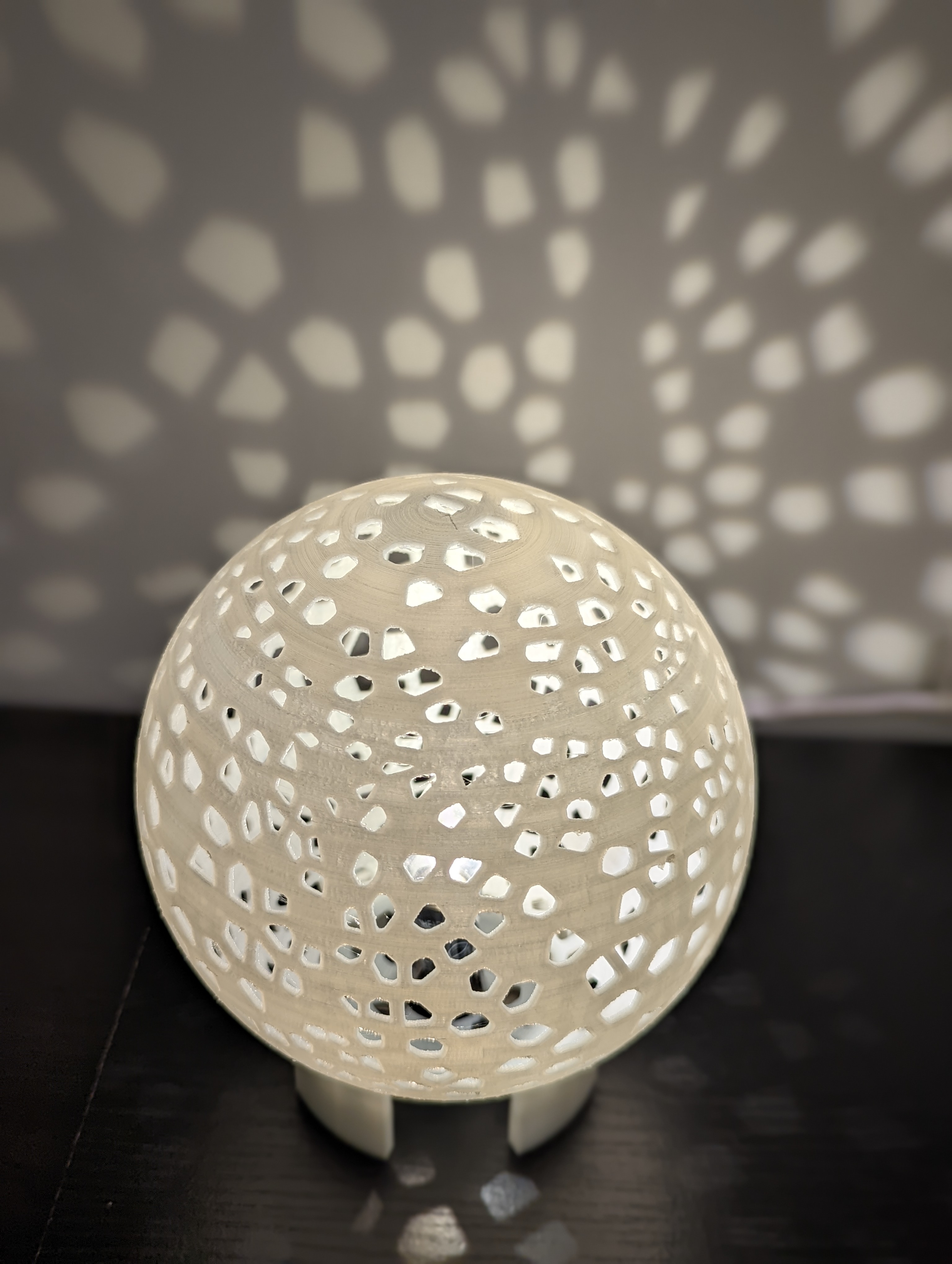 Voronoi Lamp or Night Light