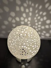 Rainbow Voronoi Mushroom: a WiFi Controlled Glow in the Dark Night Light :  9 Steps (with Pictures) - Instructables