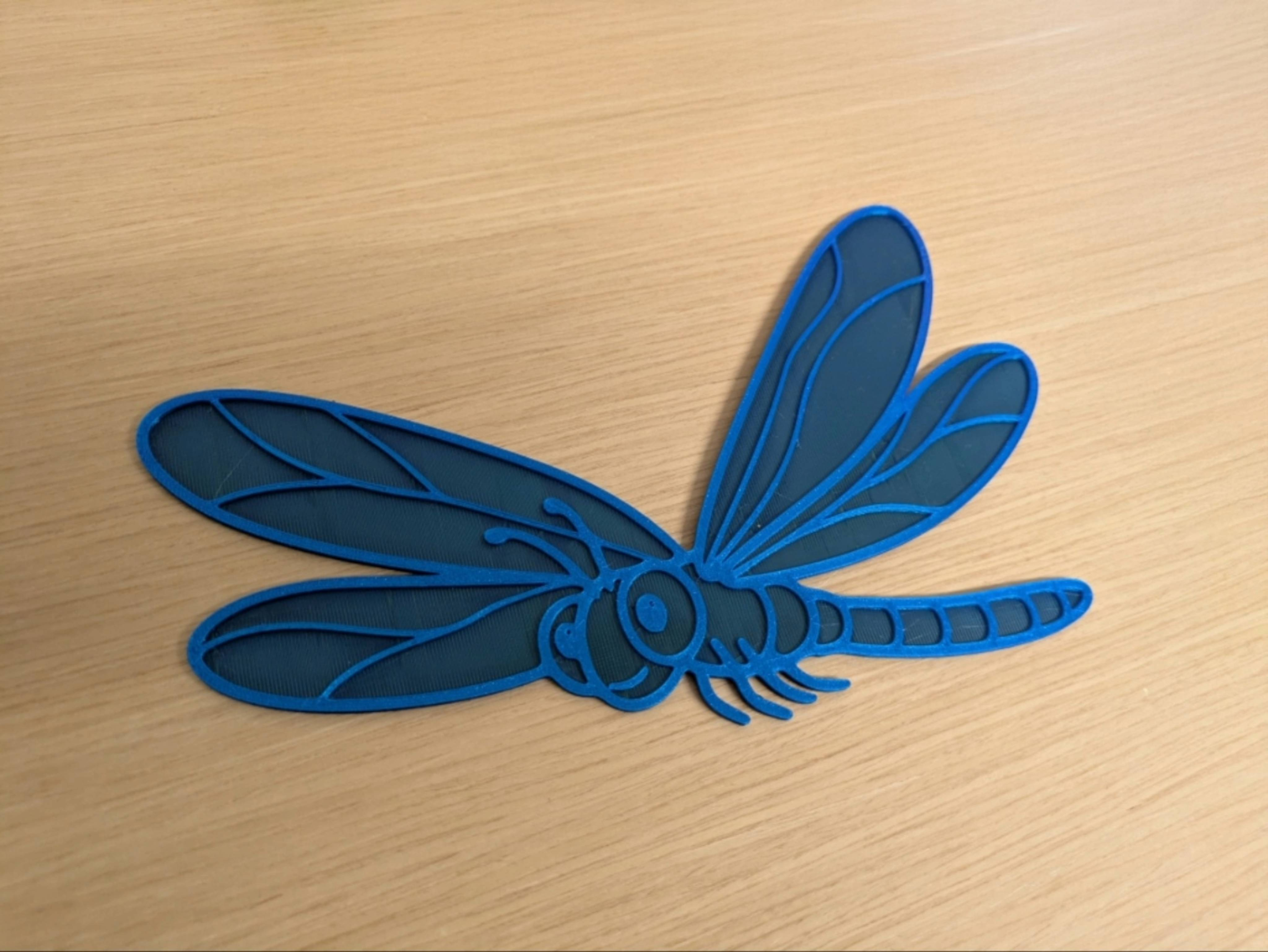 Cartoon Dragonfly