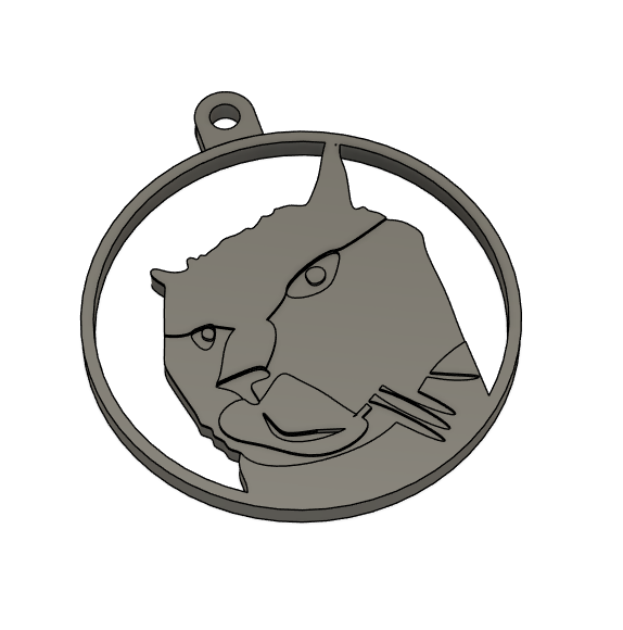 Cat christmas tree decoration