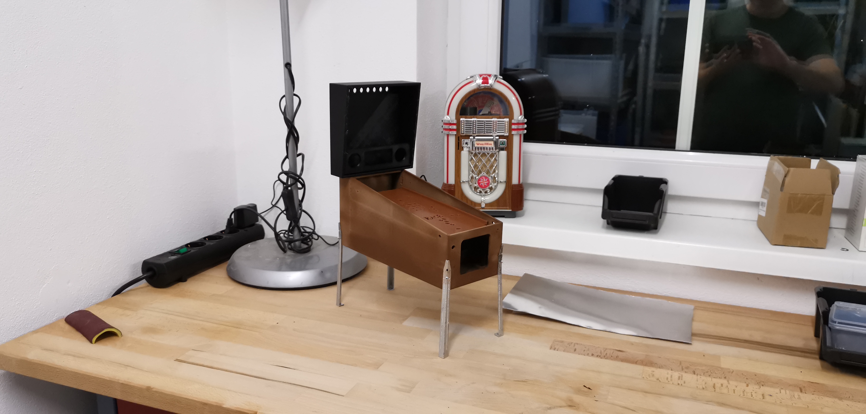 Miniatura 3 do modelo 3D Pinball Machine Model Scale 1:5