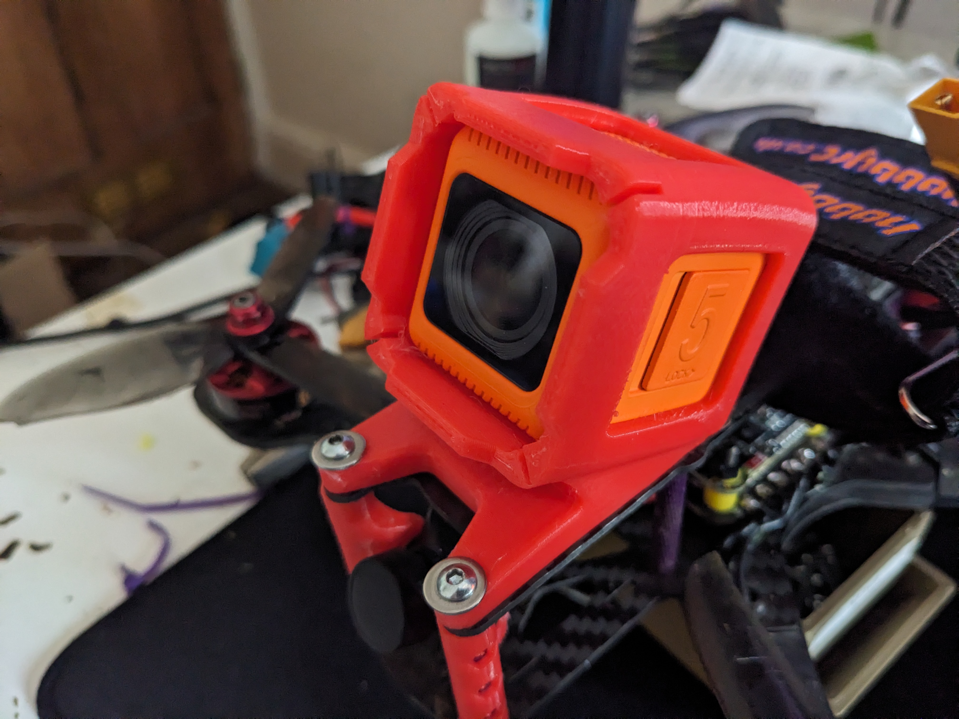 Martian Anniversary edition Runcam 5 Orange Mount