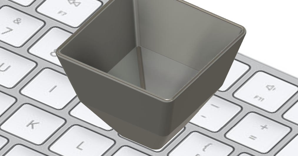 Key Actuation Force Measurement Cup by matthewlloyd Download free STL