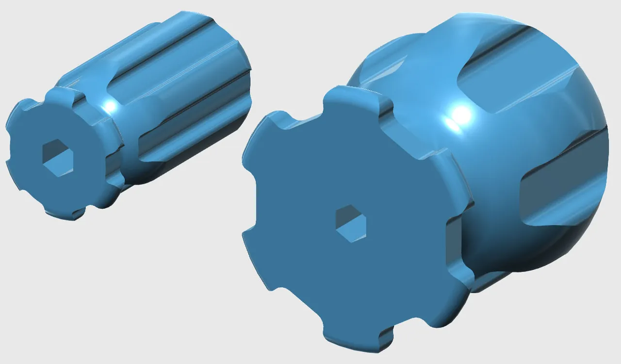 Stubby Screwdrive Handles by ffejrxx | Download free STL model ...