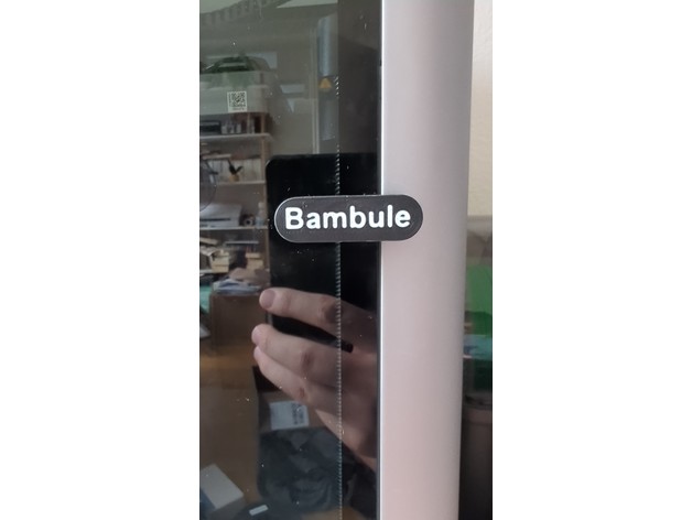 Replacement handles for Bambu Lab X1 Carbon (Door, Top-lid/AMS)