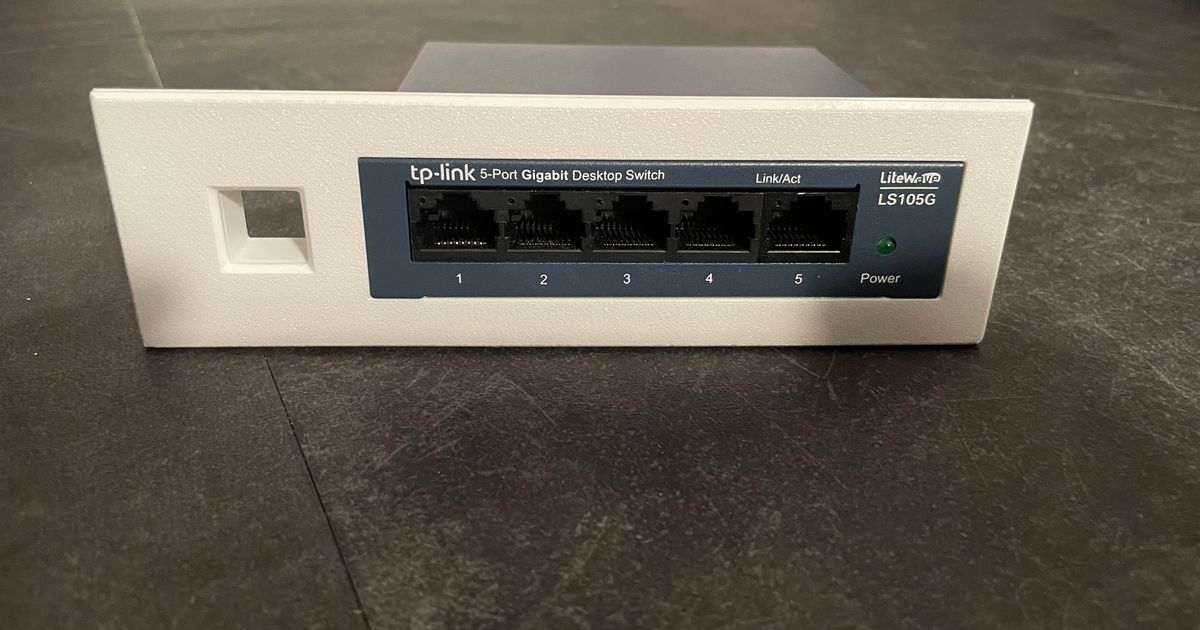 TP-Link Switch Ethernet (LS105G) Gigabit 5 ports…