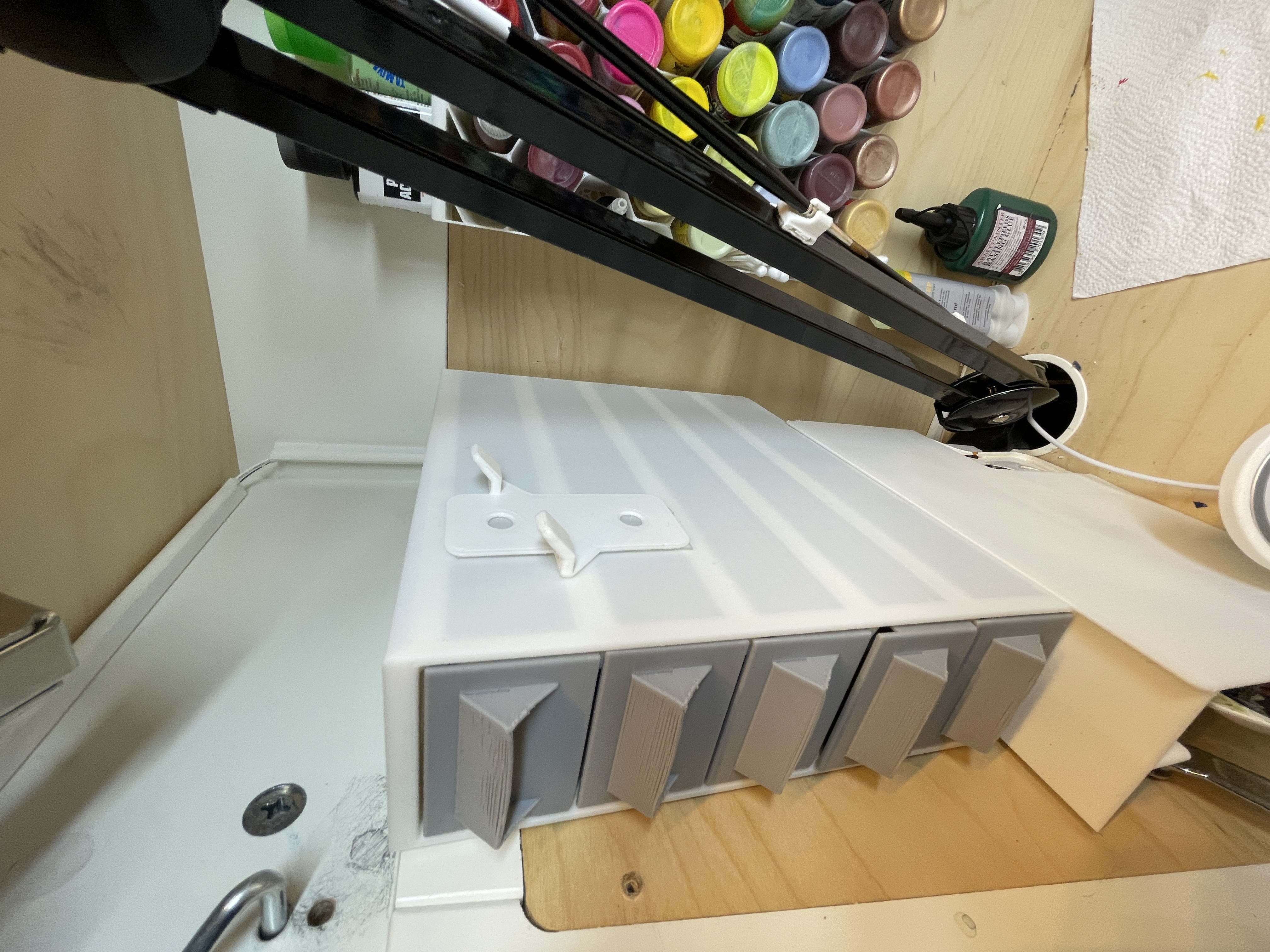Set of drawers and dividing boxes - Very specific fit