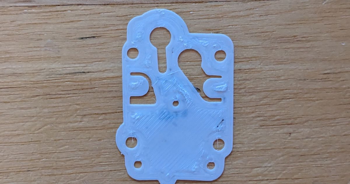 Earthquake M43 Carburetor Diaphragm by DIYdie Download free STL model