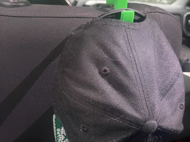 hat hook for car
