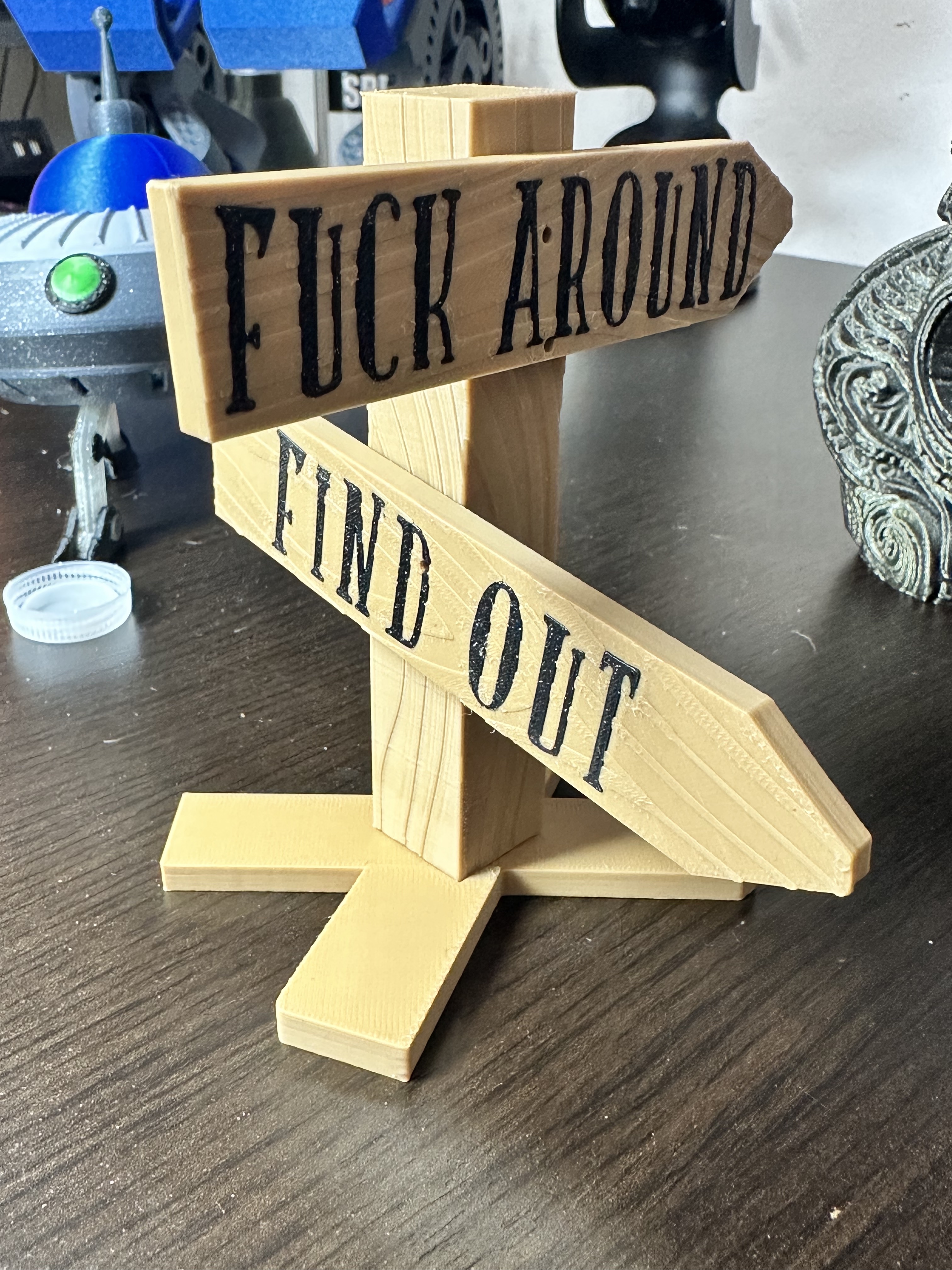 F.A.F.O. intersection sign