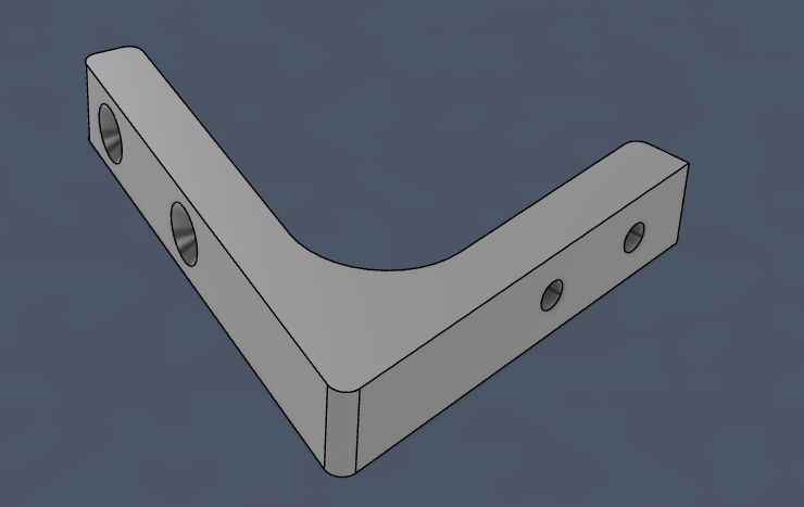 Bracket for light loads