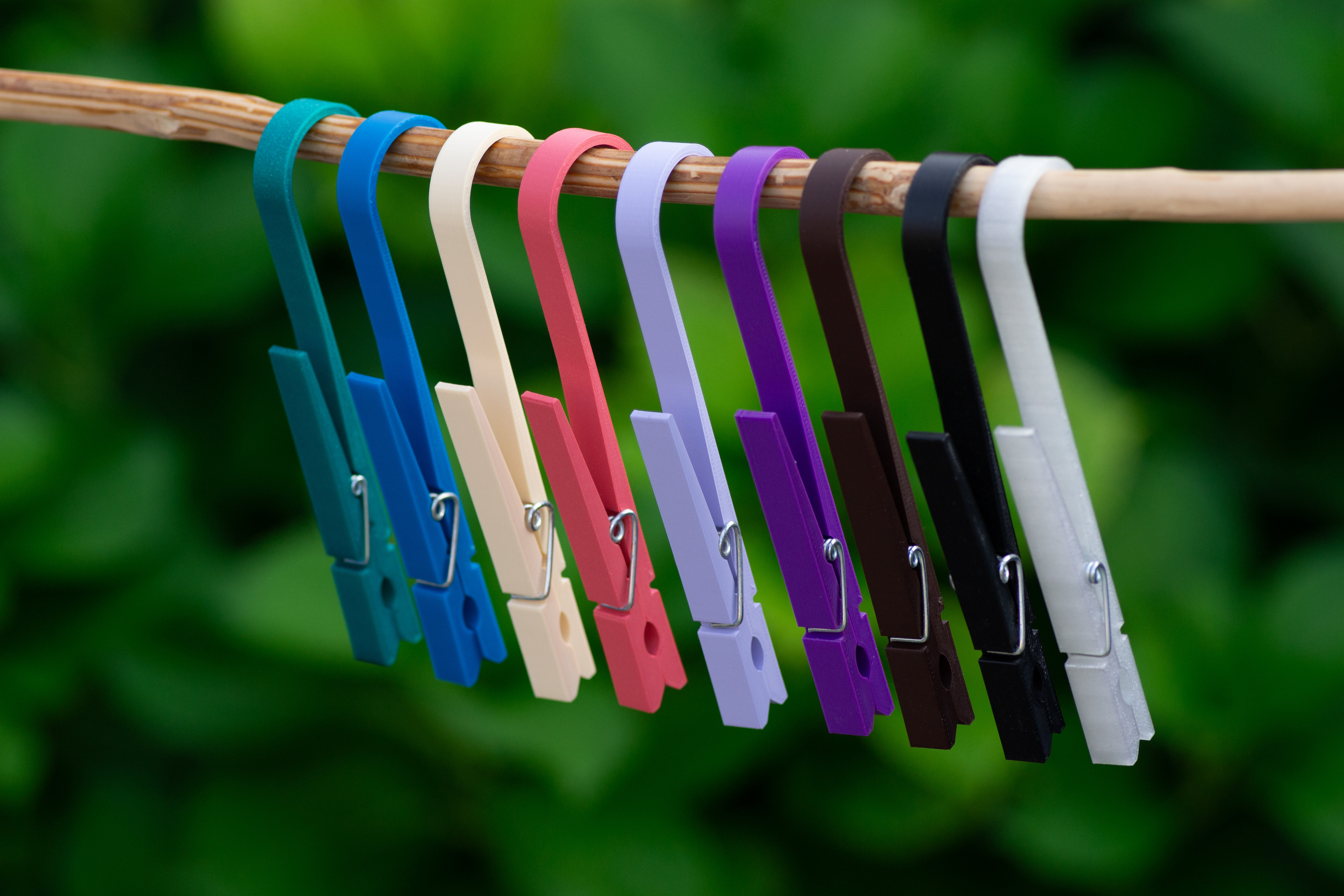 Clothespin Hanger