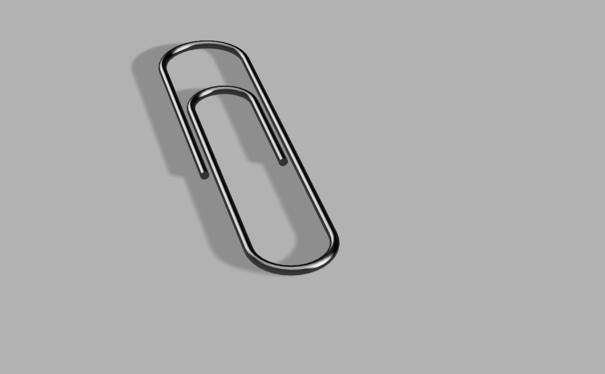 Paper clip by gavin3D Download free STL model
