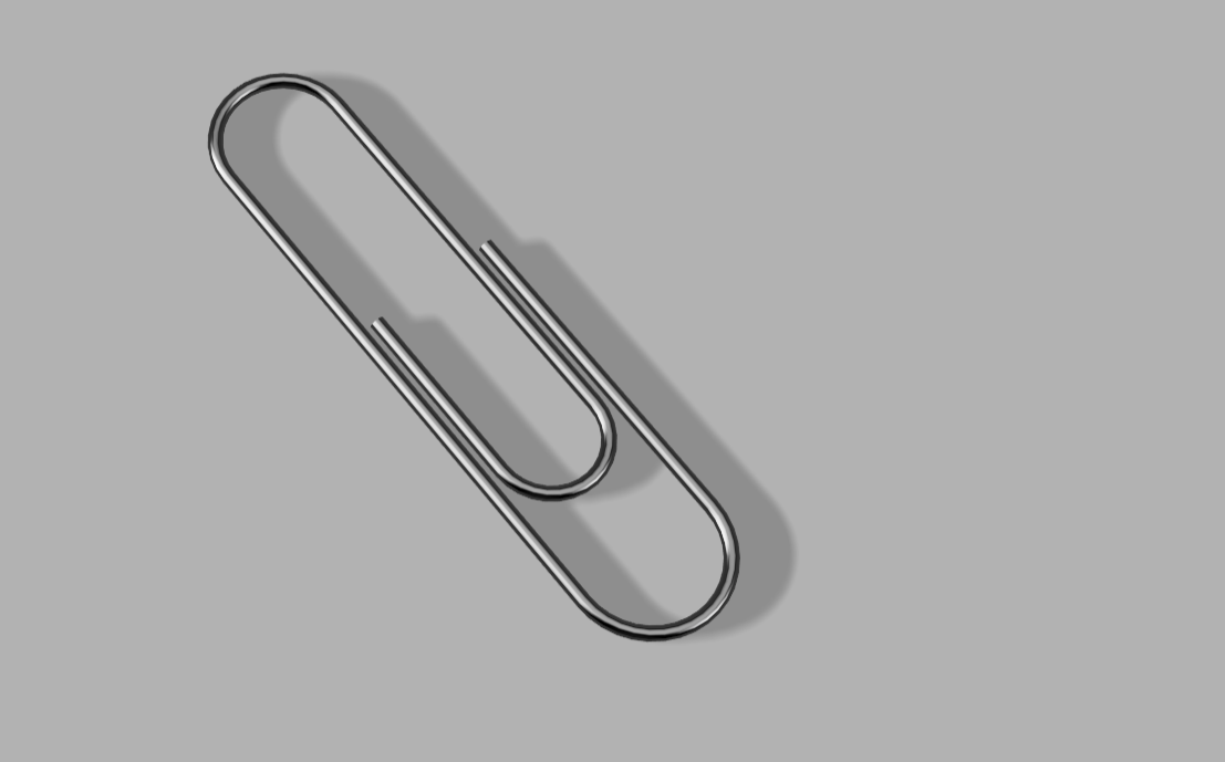 Paper clip by gavin3D Download free STL model