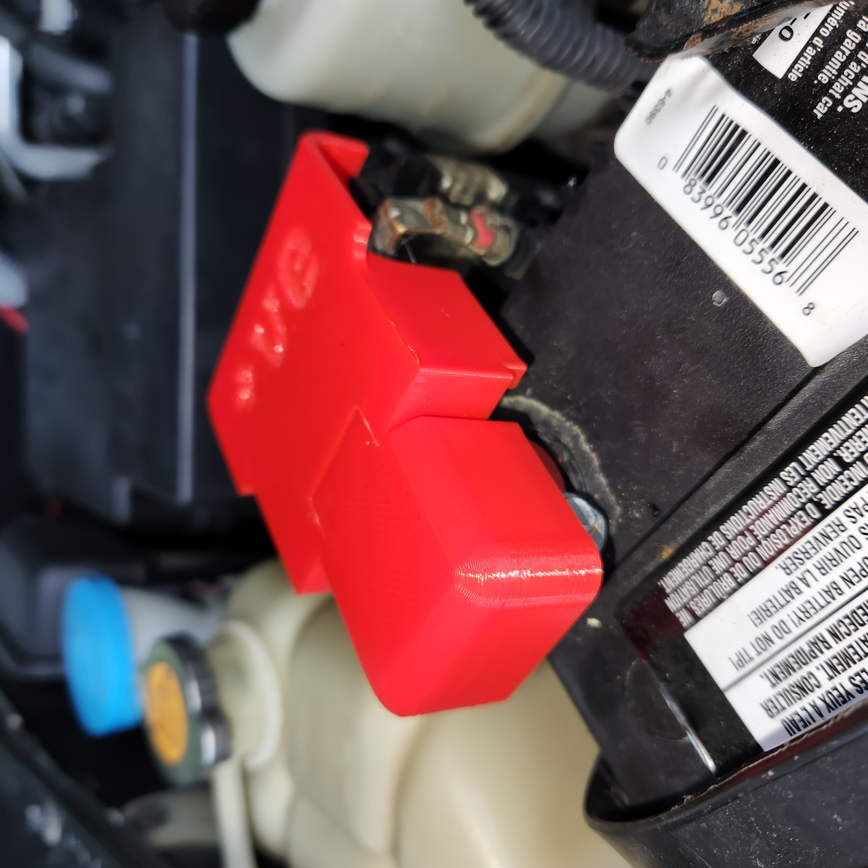 Nissan Battery Terminal Cover by Cynic Route Download free STL model