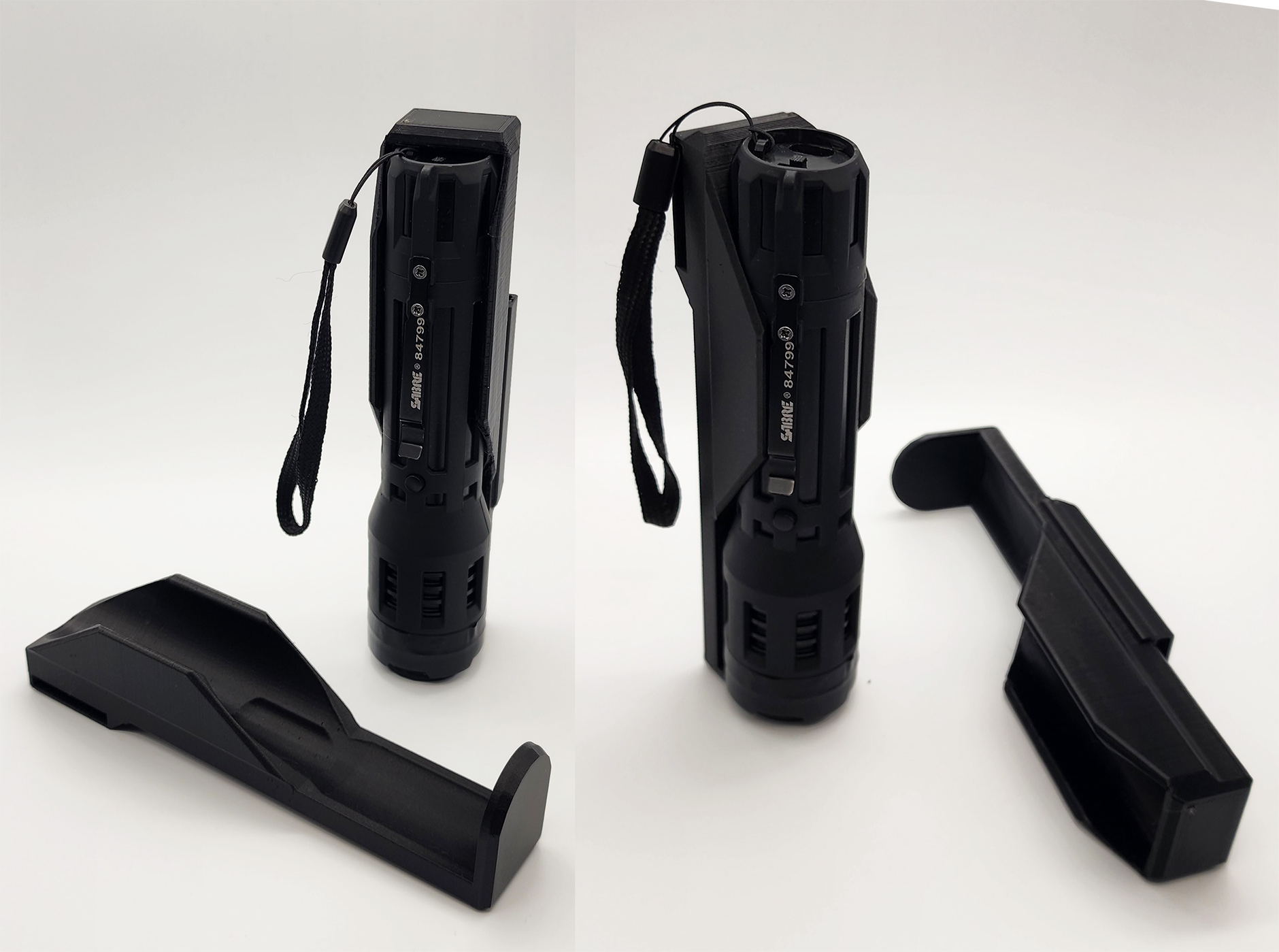 Sabre Flashlight StunGun Belt Holsters Vert/Horiz by Triple G