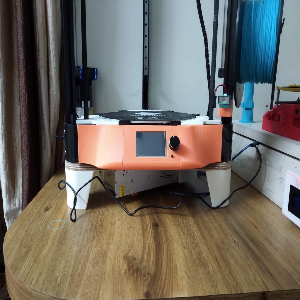Anycubic Kossel Linear Plus Full LCD case bigtreetech tft24 by ...