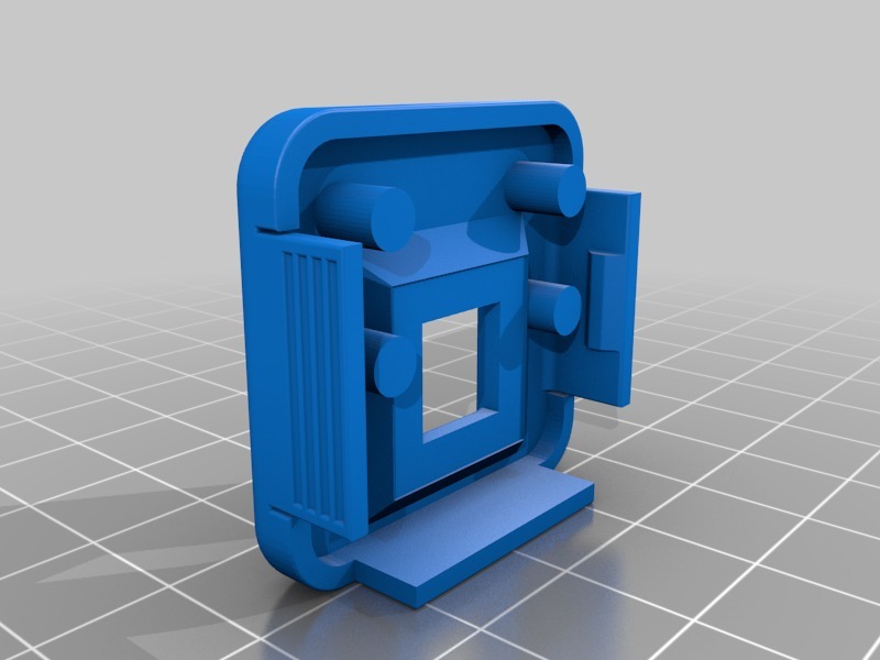 Pi Cam Stand - Adjustable by Shriganesh Borse | Download free STL model ...