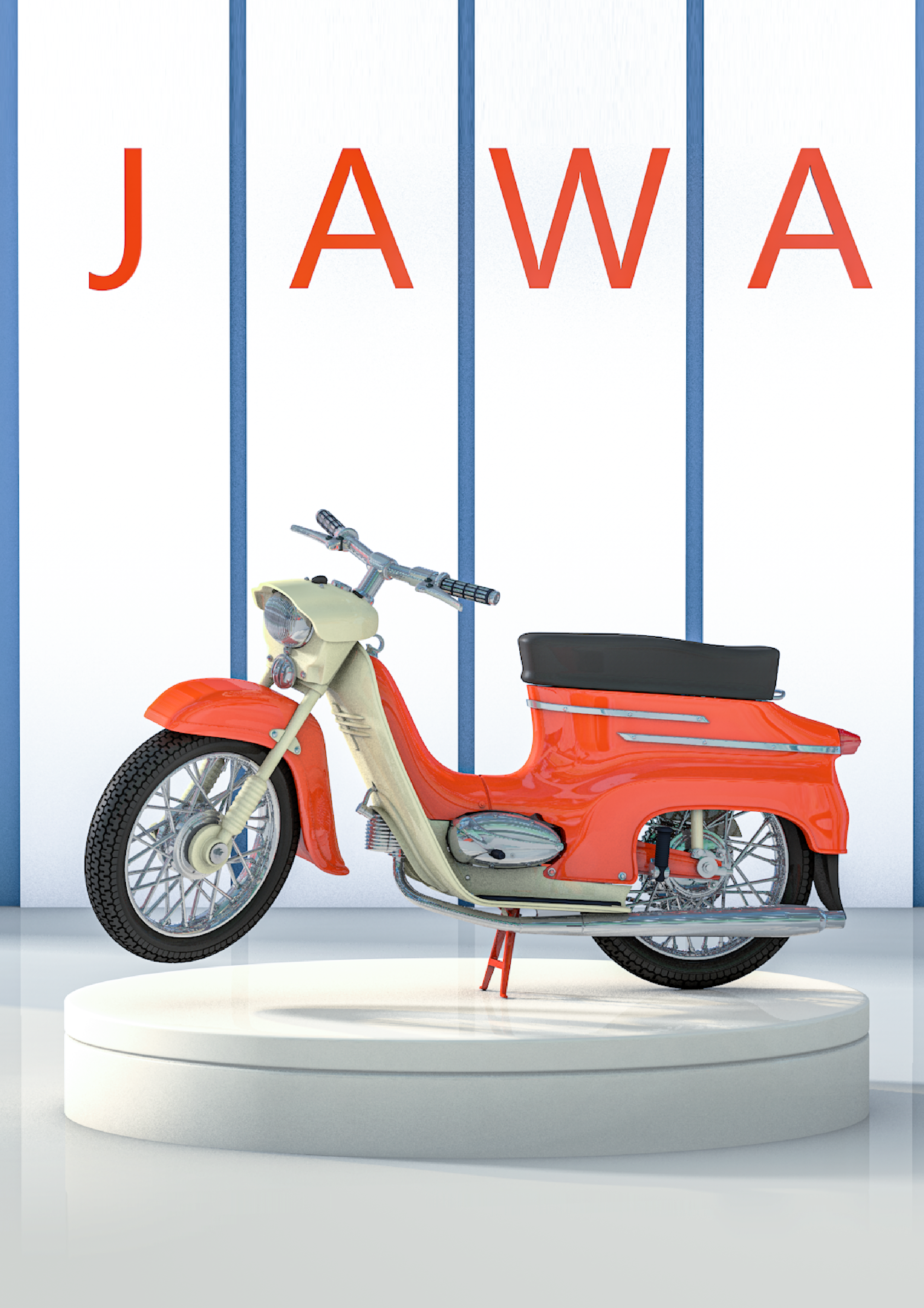 Jawa 50 (1/18, 1/12, 1/7)