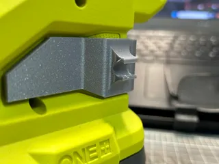 Ryobi P306 Glue Stick Holder by TankerTech, Download free STL model