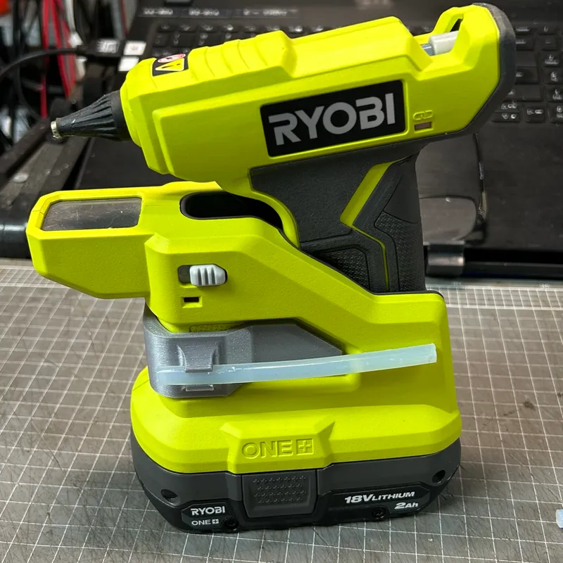 Ryobi Glue Gun R18GLU glue holder by Arek