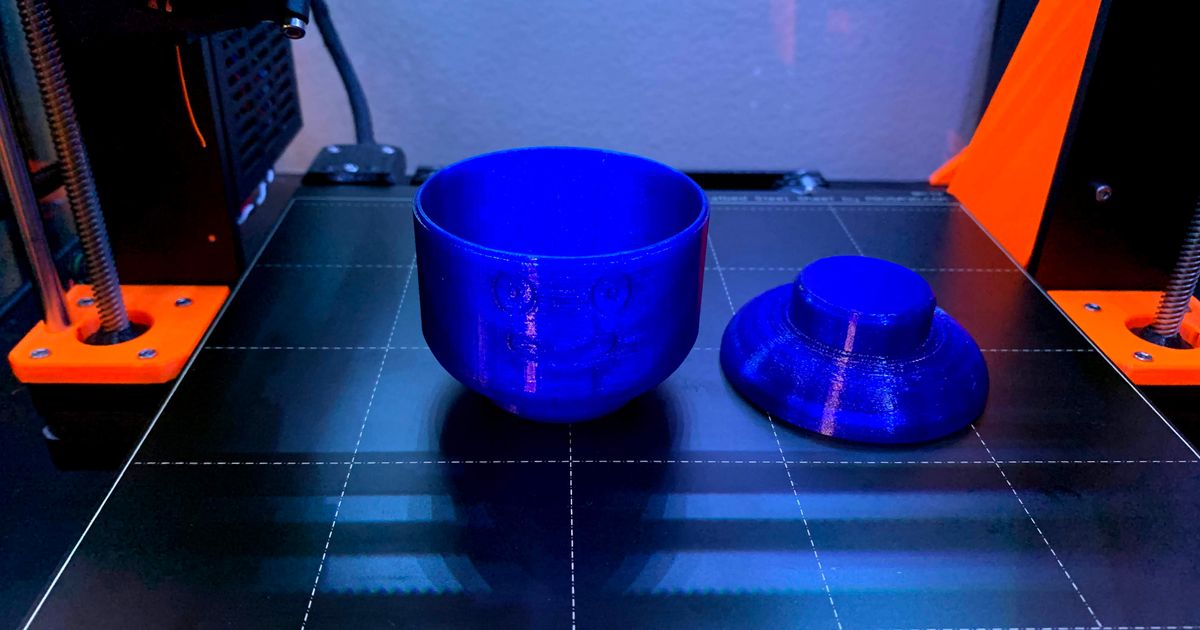 Lego Head Box by zarehz Download free STL model