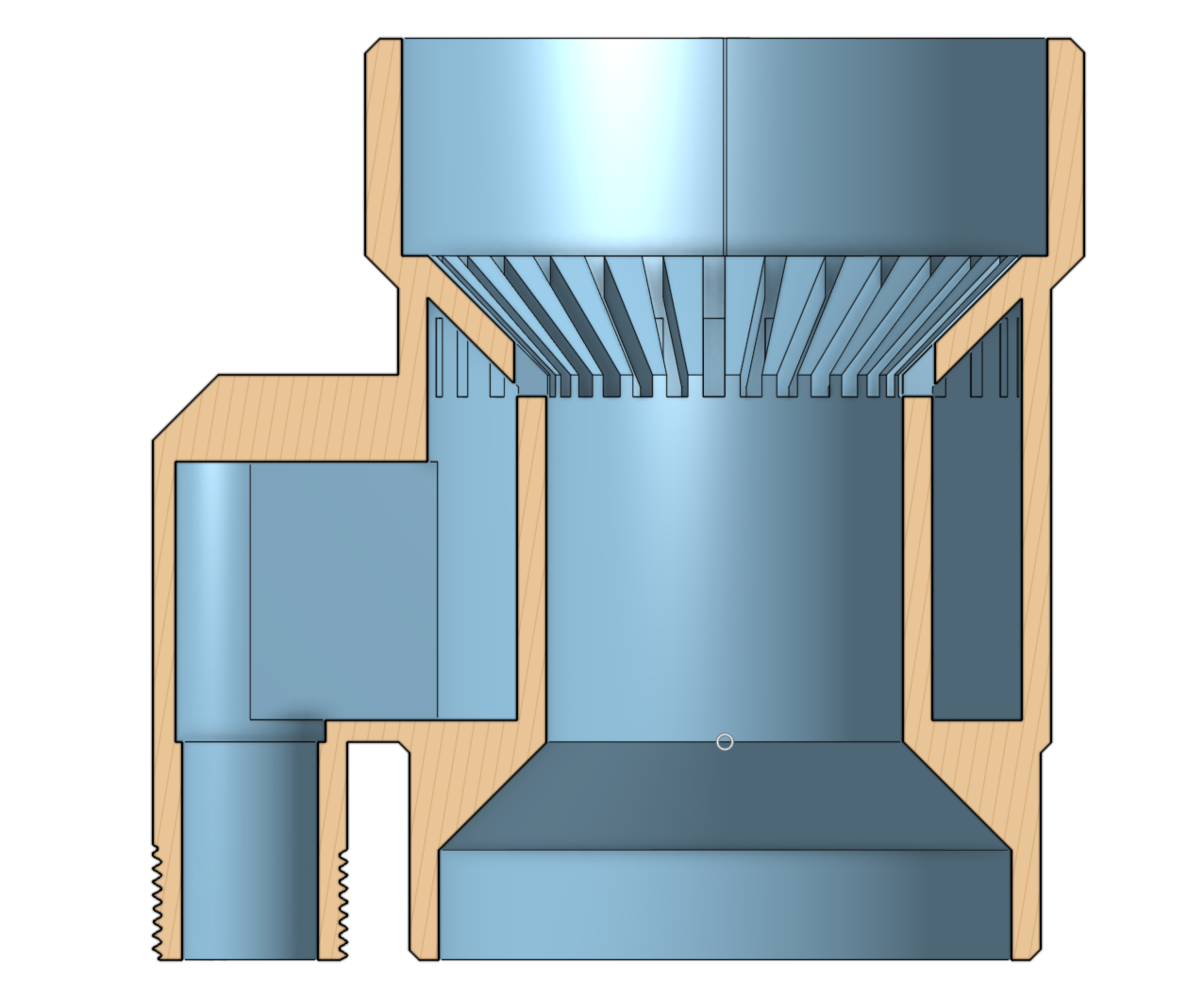 Parametric Rain Collector by Rafael Download free STL model