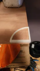 marking template for 100mm and 110mm circular tile drains