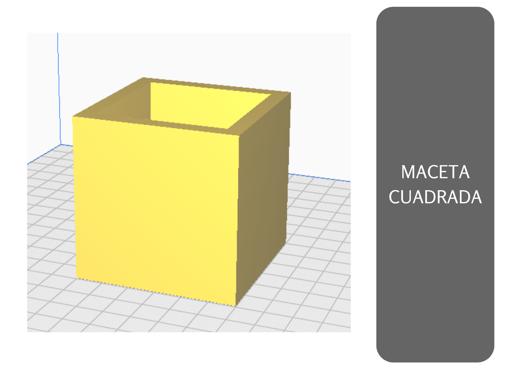 Square pot
